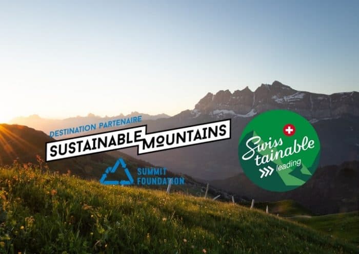 Swisstainable sustainable mountains