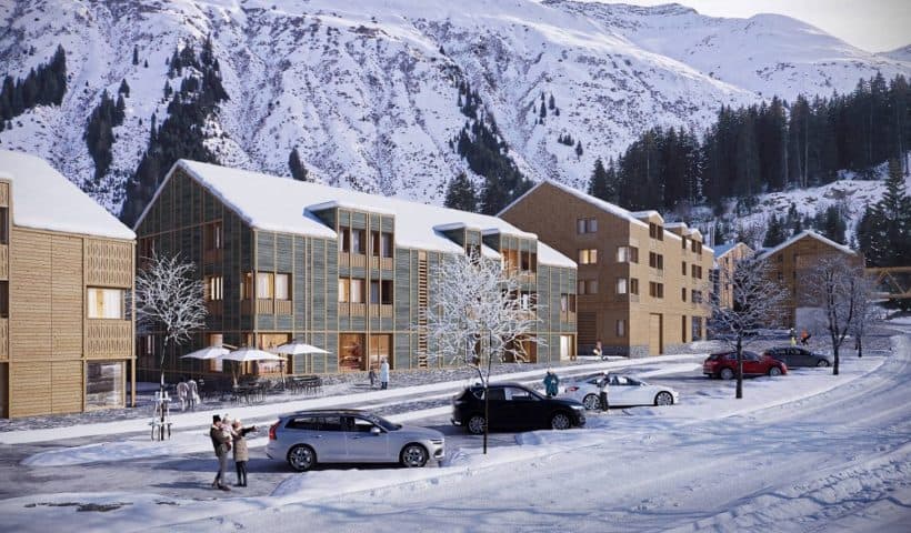 Andermatt Swiss Alps AG is planning Resort Dieni with 1,800 beds