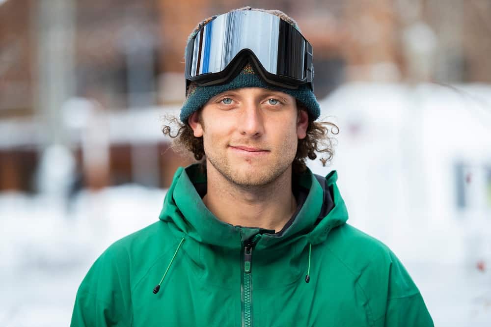 Ben Ferguson poses for a portrait during the Natural Selection Tour at Jackson Hole Mountain Resort in Jackson, WY, USA, on 2 February, 2021.