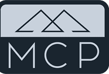 MCP logo featuring mountain peaks and the initials 'MCP' for Winter Insight, a source for winter-related content and products.